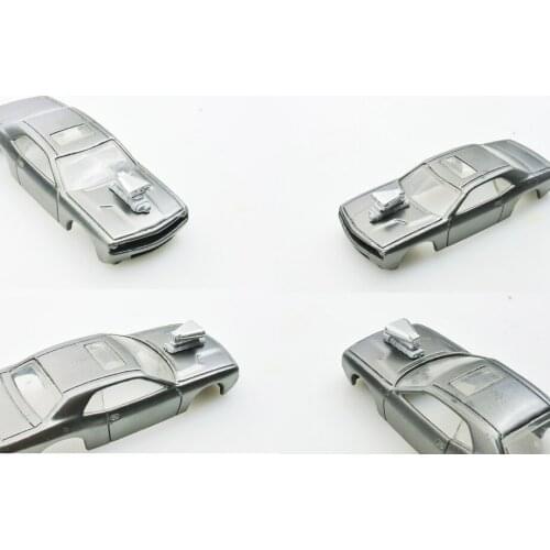 1/64 Supercharged Model American Muscle Car Modification Garage Scene Display 1PC