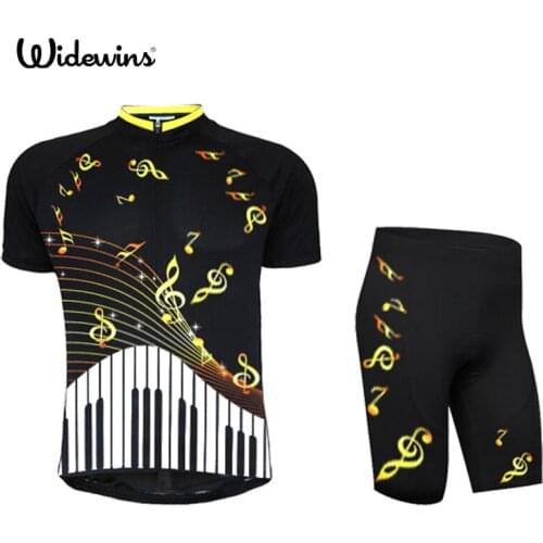 New Piano Music Quick Dry Cycling Jersey Summer Breathable Short Sleeve Ropa Ciclismo Bike Bicycle Clothing Wear Jerseys 7203