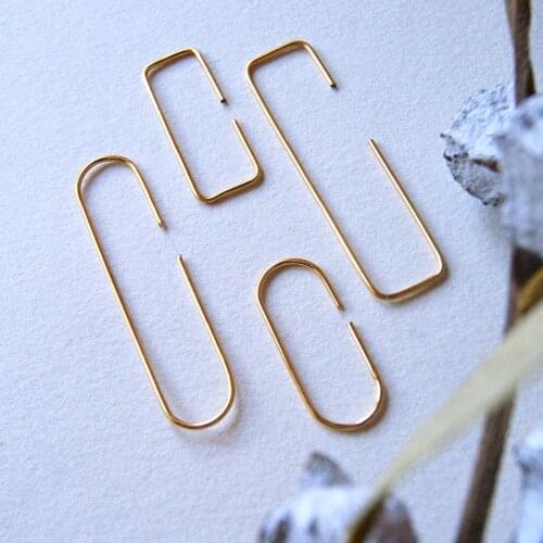 Silver Minimalist Earrings Handmade Jewelry Gold Filled Jewelry Boho Oorbellen Korean Fashion Earrings For Women Largos