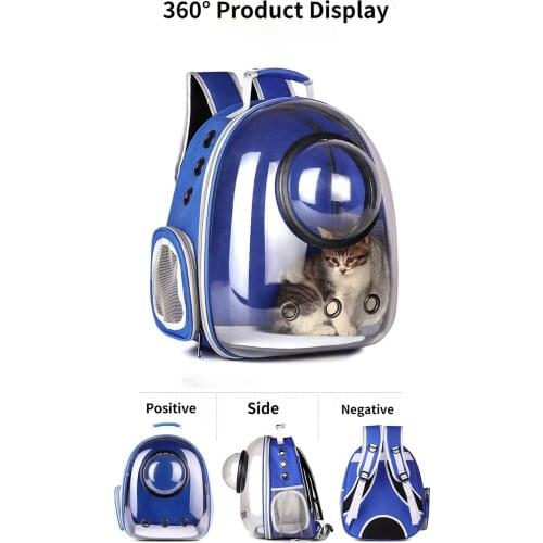 Cat Carrier Bags Breathable Pet Transport Bag Carrying For Cats puppy Cat Backpack Travel Space Capsule Cage Pet cat supplies