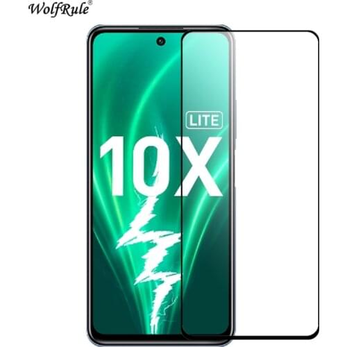 2Pcs Screen Protector For Honor 10X Lite Glass X10 9A 9C 9S Tempered Glass Protective Phone Film For Huawei P Smart 2019 2020