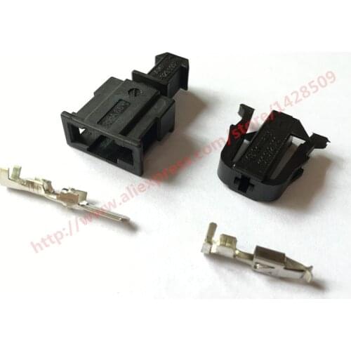20 Set 1 Pin 191972701 1-929595-1 High Quality Male Female Kit Sensor Electrical Power Cable Connector VW Toyota