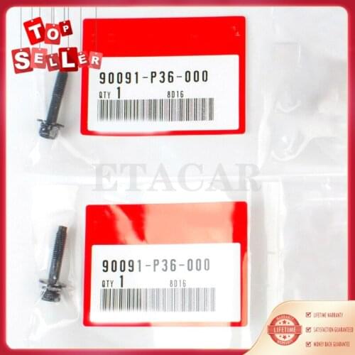 4pcs/lot Engine Air Filter Box Cover Screw 5*28 Lid Bolt 90091-P36-000 Fits For Honda