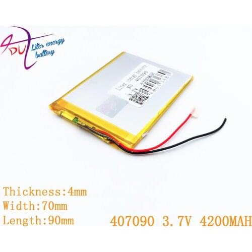 Brand new battery CHT 407090 3.7V 4200mAh Lithium polymer Battery with Protection Board For Tablet PC U25GT