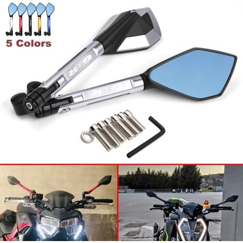 GSR Motorcycle CNC Aluminum Mirrors Moto Rearview Mirrors Side Mirrors For Suzuki GSR 750 600 400 GSR400 GSR600 GSR750 ALL YEAR