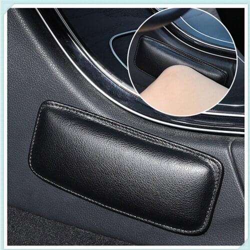 Car Accessories Pillow Comfortable Leather Knee Pad for Honda Element Step REMIX CRV P-NUT Legend FCX Skydeck