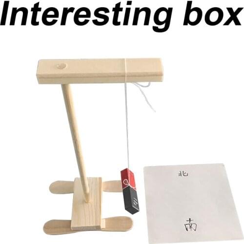 Homemade compass DIY handmade technology small production science experiment toy magnet material student teaching equipment