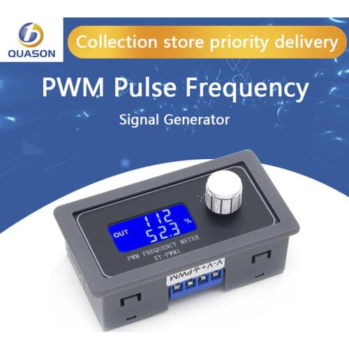 Dual System PWM XY-PWM1 Pulse Frequency Signal Generator Duty Cycle Adjustable Module Square Wave Rectangular Signal Generator