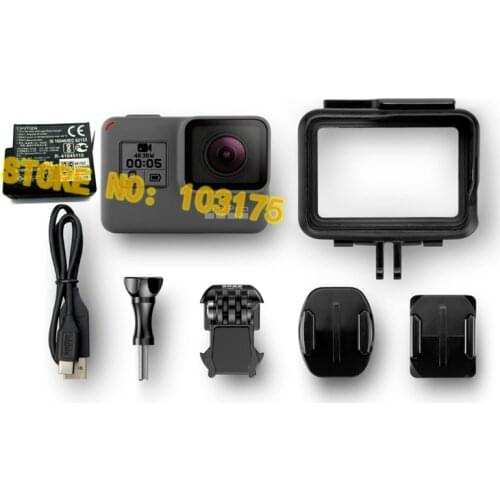 95% New Original A Set Original For GoPro Hero 5 Black 4K Action Camera HD Camcorder+Battery+Protection frame