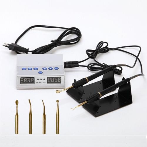 Electric Waxer Carving Pen Pencil Knife Machine Wax Tip Pot Dental Lab Box dld