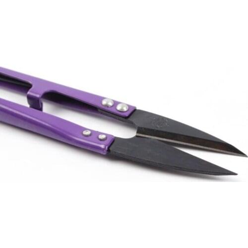 Purple Scissors Cutting Yarn Sewing Scissors Tailor For Cross Stitch Embroidery Cutter Fabric Thread Lace DIY Shears Accessory