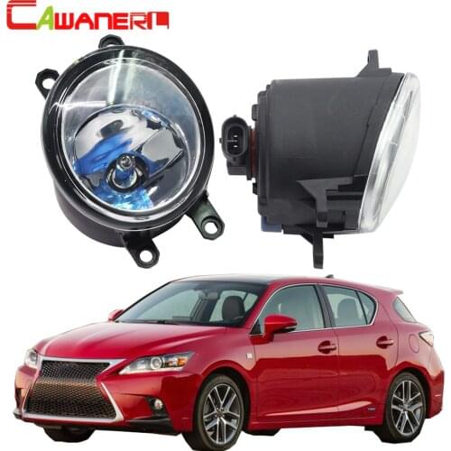 Cawanerl For 2011-2014 Lexus CT200h 2 Pieces 100W H11 Car Light Halogen Fog Light Daytime Running Lamp DRL Styling High Power