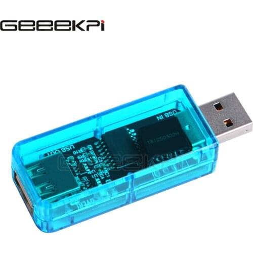 GeeekPi USB 2.0 Isolator Module USB Digital USB to USB Voltage Board Upstream Short-circuit Protection Isolation for PC / Laptop