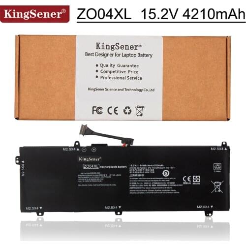 Kingsener 15.2V 64Wh ZO04XL Laptop Battery For HP ZBook Studio G3 G4 808396-421 808450-001 HSTNN-CS8C HSTNN-C88C HSTNN-LB6W ZO04