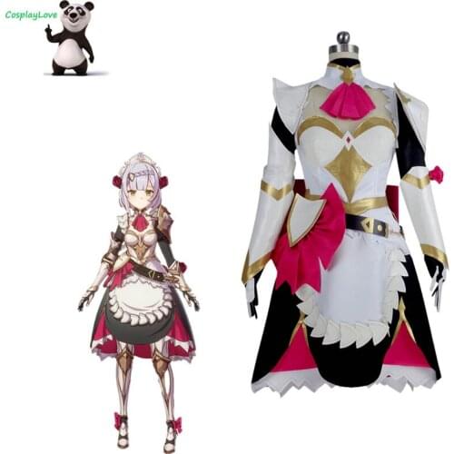 CosplayLove Genshin Impact Noelle Cosplay Costume Cute Dress Custom Made For Girl Woman