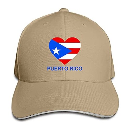 Love Puerto_Rico Adjustable Sandwich Hat Baseball Hat Dad Hat Casquette Hat