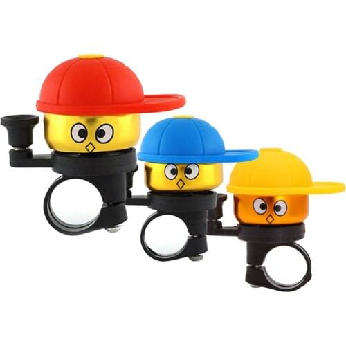 Cartoon Yellow Silica Gel Little Duck Shape Bicycle Bell Mountain Bike Horn Baby Carriage Bell