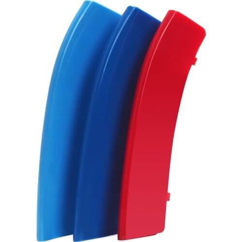 3pcs/set Car Grills Sticker Trims For BMW E90 E46 1997-2001 2002-2004 F30 2013 -2017 3 Series 11 Grills BMW Sticker 3Colors