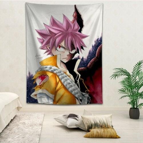 Fairy Tail Wall Hanging Tapestry Home Party Decorative Tapestries Photo Background Cloth Table Cloth Wall Tapestry