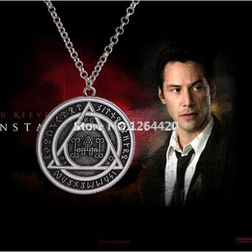 2015 New Arrival Mens Necklace Constantine Necklace Fashion Personality Unisex Necklace Wholesale 20pcs/lot