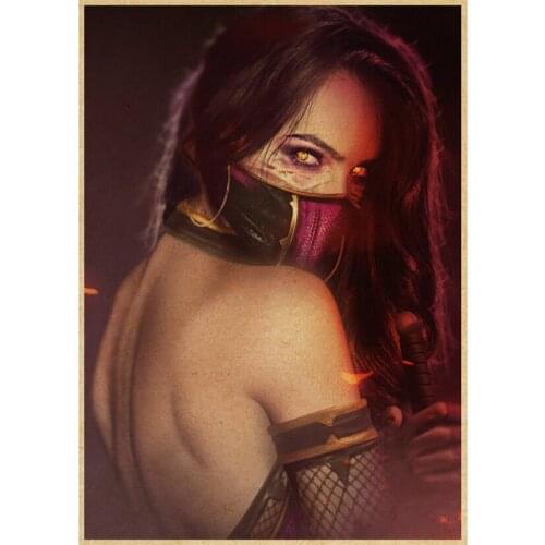 Full Square/Round Drill 5D DIY Diamond Painting "Mortal Kombat Game Poster" Embroidery Cross Stitch Modern Home Decor WG2591