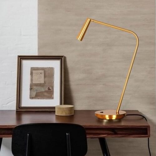 Postmodern Bedside Lamp Modern LED Table Lamp Adjustable Holder Desk Lamp Table Lamps for Bedroom Decoration Study Reading Light