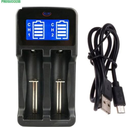 LCD display Smart USB Battery Charger 26650 18650 18500 18350 14500 lithium battery charger A AA AAA SC C NIMH NICD charger