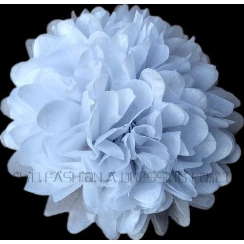 1pcs 8inch(20cm) Hot Sale Tissue Paper Pom Poms Flower Kissing Balls Home Decoration Festive & Party Supplies Wedding Favors jz