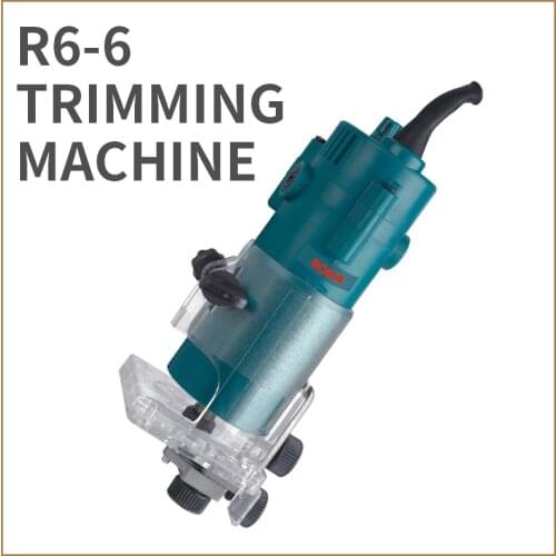 1PC R6-6 Trimming Machine Multifunction Woodworking Engraving Machine Portable Grooving Machine Power Tools 220V