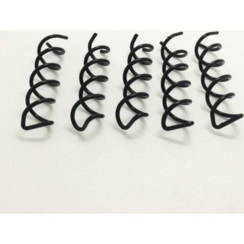 1pc Hair Clip Hairpin Twist Barrette Black Hair Accessories Plate Made Tools Spiral Spin Screw Pin