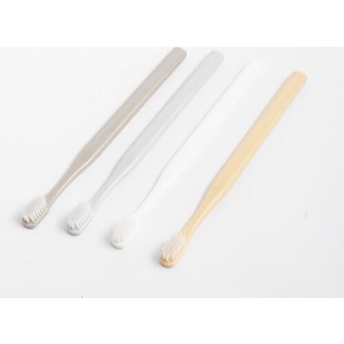 4Pcs/Set Adult Travel Home Soft Toothbrush Environmental Ultra-fine Soft Health Tooth brush For Oral Care Teeth Cleaning