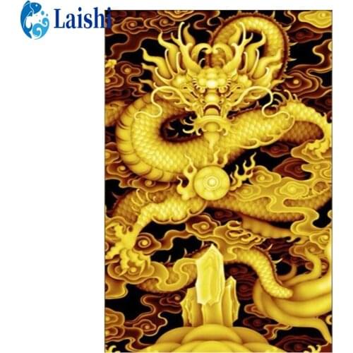 Diamond embroidery Abstract dragon full drill Square Diamond painting Cross Stitch Rhinestone mosaic Home decoration pictures