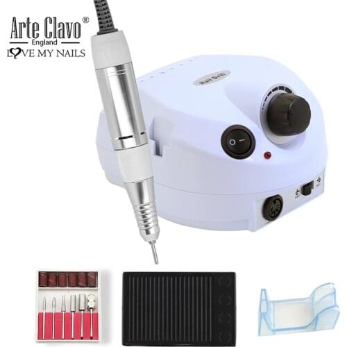 Arte Clavo Fast Delivery Nail Drill Machine Upgraded Version Manicure Pedicure 35000RPM Electric Nail File Cutter Nail Tool