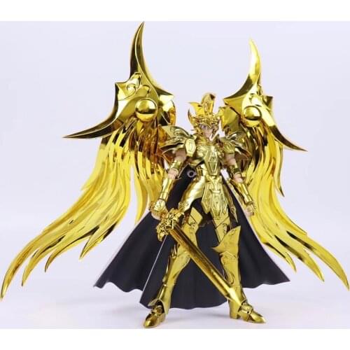 Great Toys GT model Saint Seiya EX Ares Saga Evil God of War Gemini Saga Saintia Shoko PVC Action Figure Metal Armor Mode