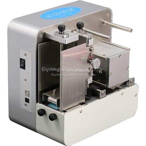 Tea present bags LY 600F digital hot foil stamping press printer machine
