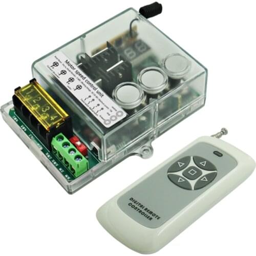 DC12V 24V 36V RF Engine Stop Remote Control Switch Board MINI Wireless Remote Motor Forward Reverse Control Switch