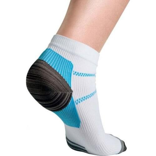 David angie Men Women Foot Compression Socks Plantar Fasciitis Heel Arch Support Pain Relief Ankle Socks, Best Nursing, 1Yc2940