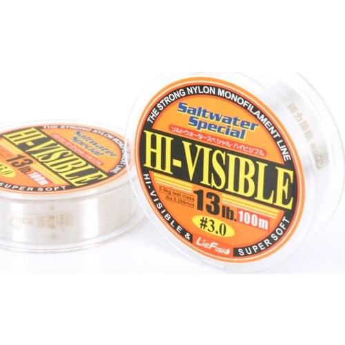 Shynapack 100m Nylon Not Fluorocarbon Monofilament Fishing Line Japan Material Fishline For Saltwater For Carp Fishing Tippet