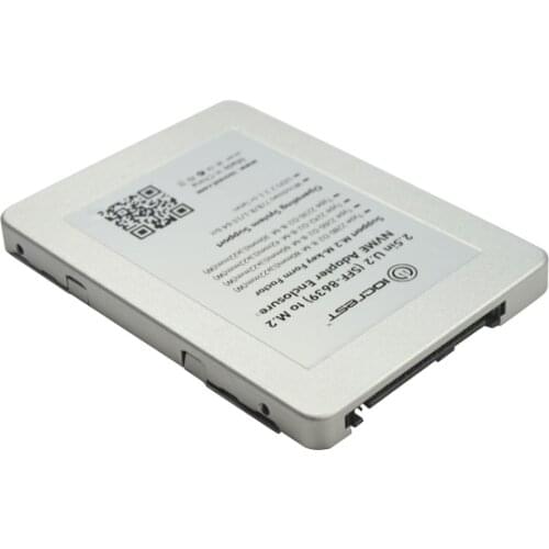 M.2 Adapter M.2 NVMe SSD to PCI-e U.2 SFF-8639 Adapter PCIe M2 Converter with Enclosure Cable for Desktop Computer Component NEW