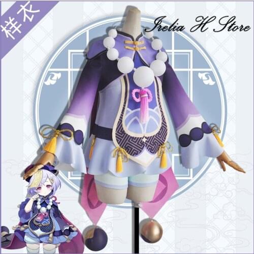 New Game Cosplays Genshin Impact Qiqi Cosplay Costume Halloween costumes