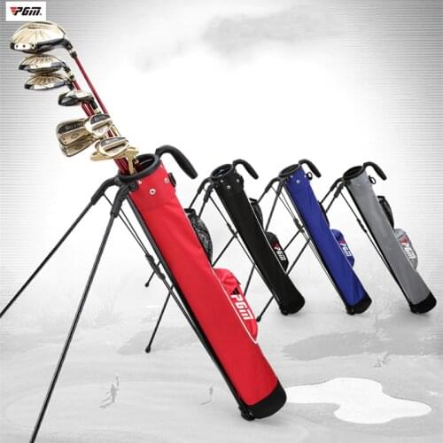 Upgraded 9 Golf Clubs Bag Nylon Material Waterproof Ultralight Frame Portable Golf Sports Carry Bag With Bracket Gun Golf Bags