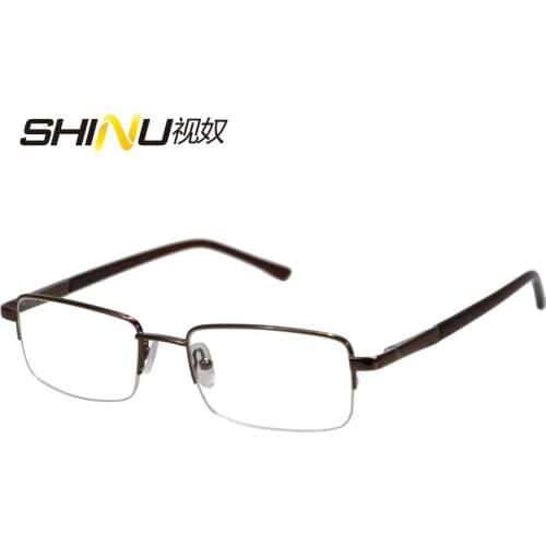 Anti Blue Ray Metal Frame Diopter Glasses Women Men Antifatigure Computer Goggle Reading Eyeglasses Eyewear Okuma Gozlikler