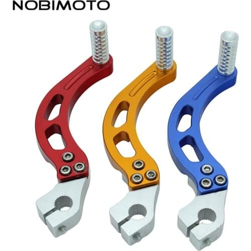 Off Road ATV Aluminum Gear Shift Lever CNC Folding Gear Shift Lever 3 Colors Fit For ATV Pit Dirt Bike Most of Motorbike CNC-173