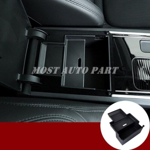 Inner Console Armrest Insert Storage Box Tray For Jaguar XF X260 2016-2018 Car accesories interior Car decoration