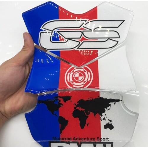 For BMW F650GS F700GS F800GS GS Polyurethane Resin 3D Motorcycle Fuel Gas Tank Pad Protector Case Stickers Decals Decoration