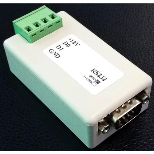 Serial Port RS232 Go to Wiegand WG26/34/232/serial Wiegand/COM port/Bidirectional transmission onverting RS232 barcode reader