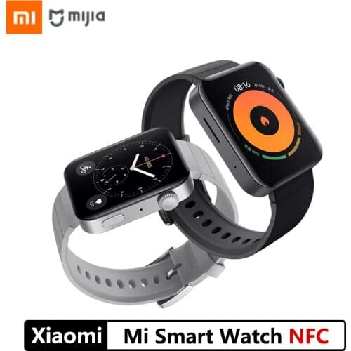 Original Xiaomi MI Smart Watch GPS NFC WIFI ESIM PhoneCall Bracelet Android Wristwatch Sport Bluetooth Fitness HeartRate Tracker