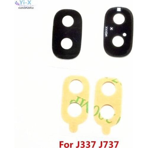 50pcs/lot Rear back camera glass lens for Samsung Galaxy J3 2018,Express Prime 3 J3 Achieve 2018 J337 J7 Refine 2018 J337 J737