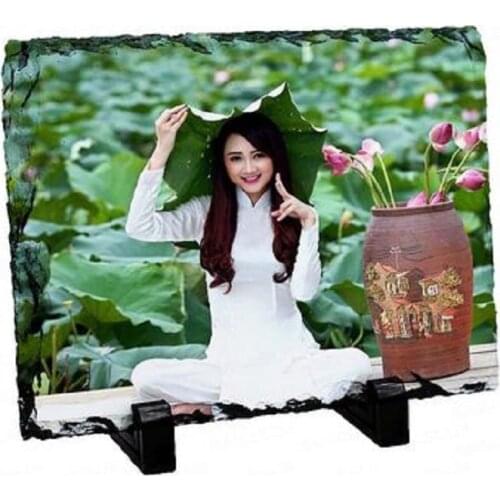 Thermal transfer slate painting Transfer stone painting photo frame Blank bright matte coating / personalized custom litite prin