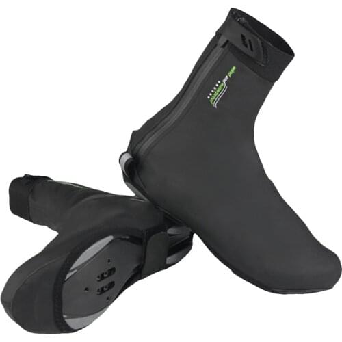 Cycling Overshoes Bicycle Shoes Covers Bike Reflective Windproof Waterproof MTB Road Winter Fleece Warm Bike Lock Protector